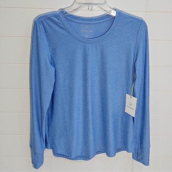 We Wander Allie Performance Top Women's Small Blue Moisture Wicking L/S NEW! - Picture 3 of 10